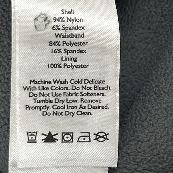 Eddie Bauer Pants Womens Size 10 Gray First Ascent Guide Pro Fleece Lined Hiking - Picture 10 of 11